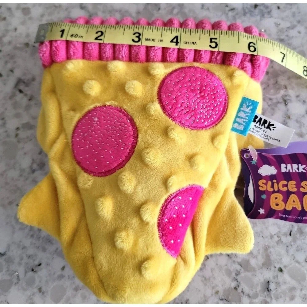 Bark Slice Slice Baby Pizza Dog Toy 6